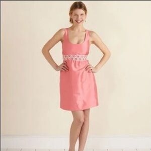 NWT Vineyard Vines Bermuda Pink Bouquet Dress in 100% silk Size 2